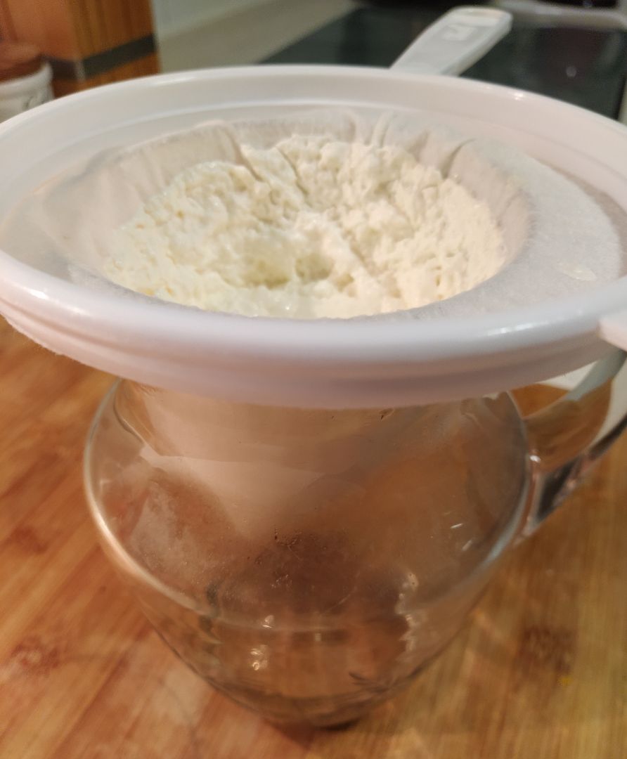 Queso fresco de kéfir Queso fresco de kéfir