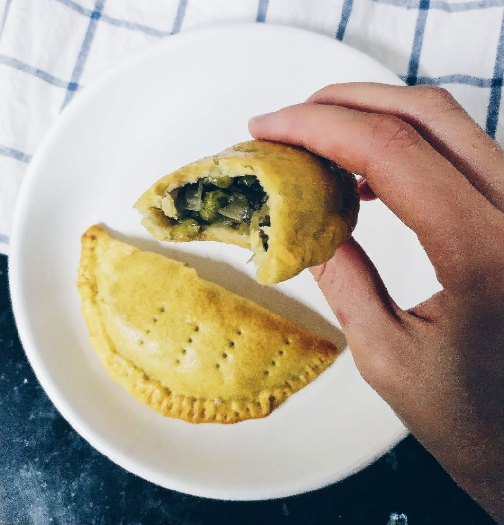 Empanadillas de guisantes