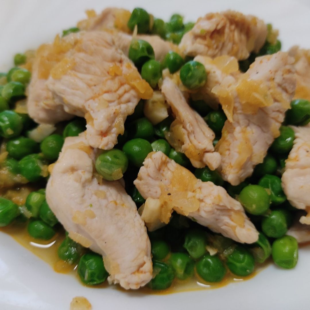 Guisantes con pavo Guisantes con pavo