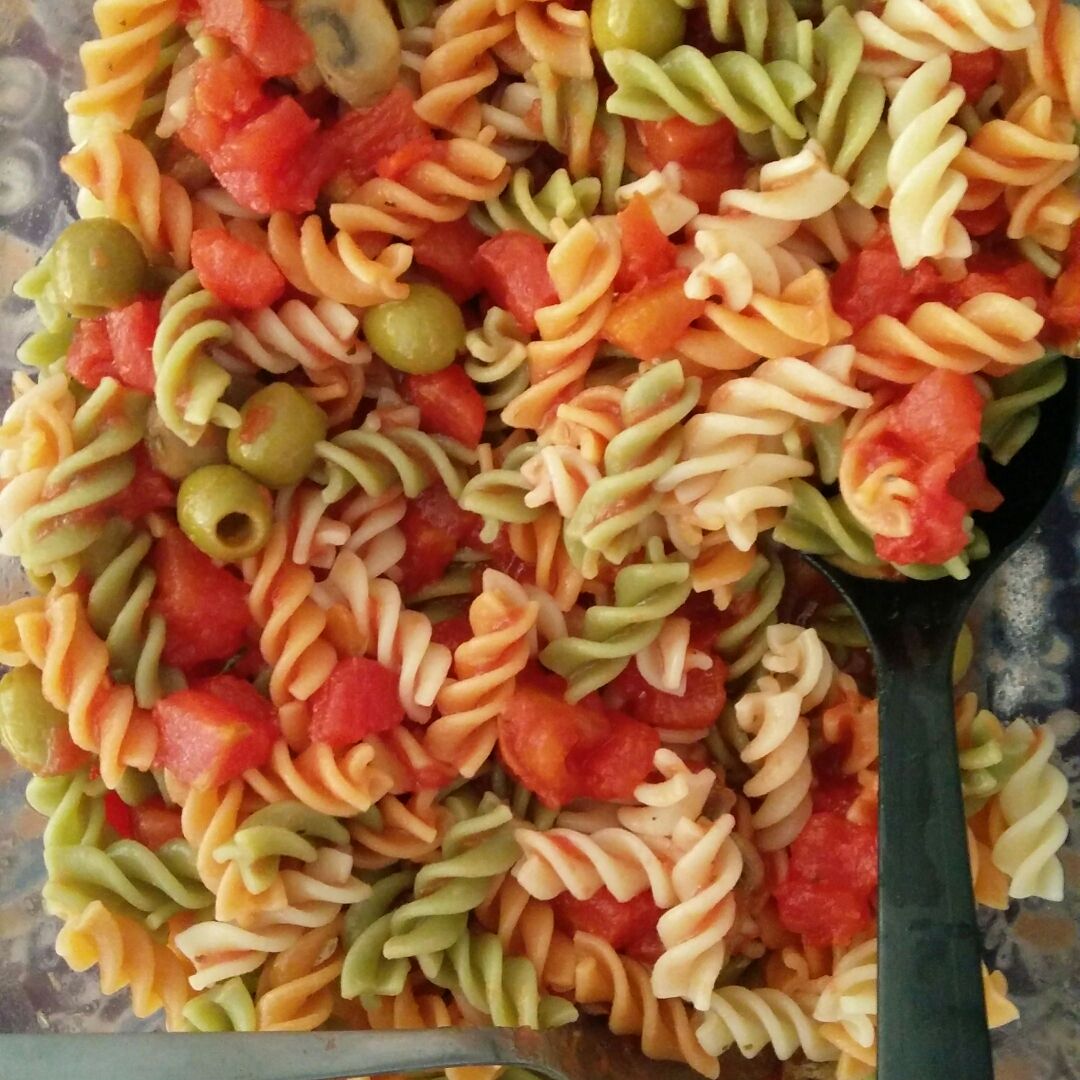 Ensalada de pasta diferente 🍝🍲 Ensalada de pasta diferente 🍝🍲