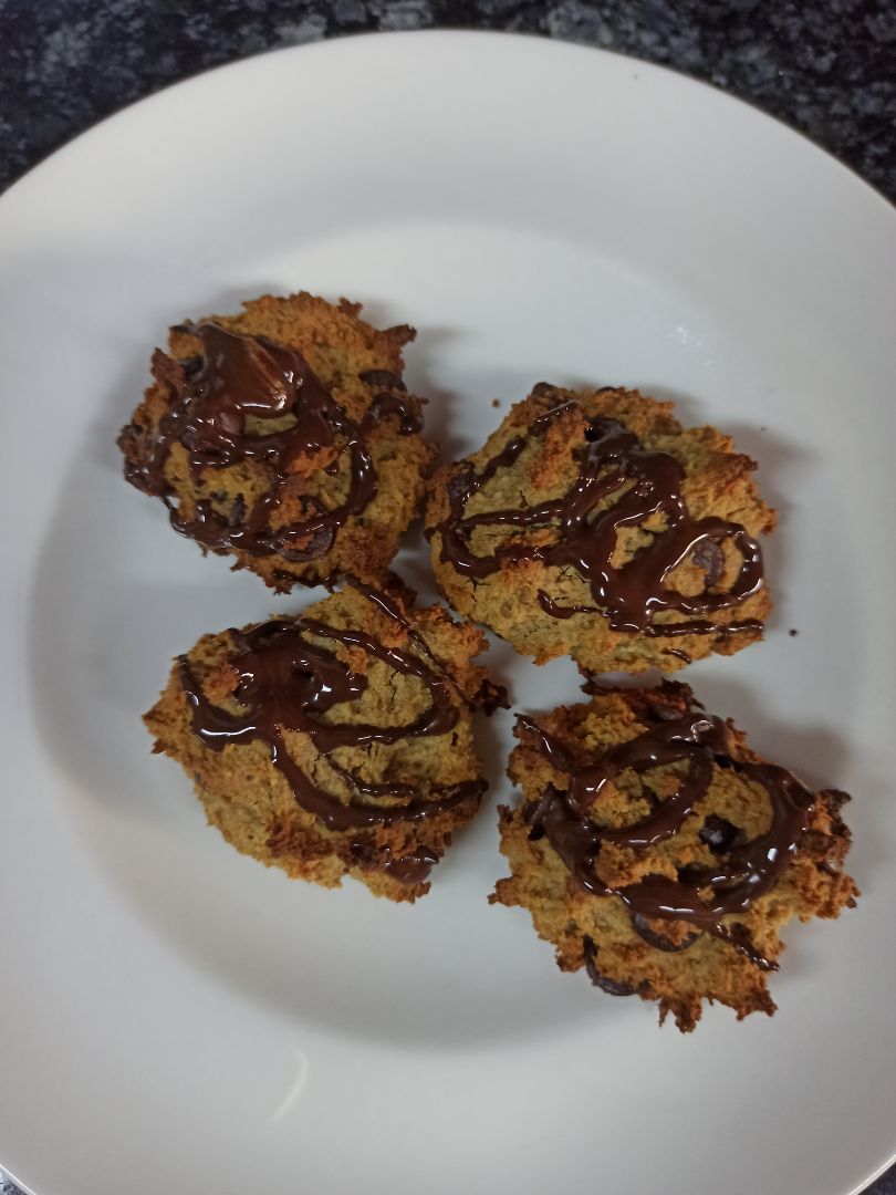 Galletas de chocolate y almendras Galletas de chocolate y almendras