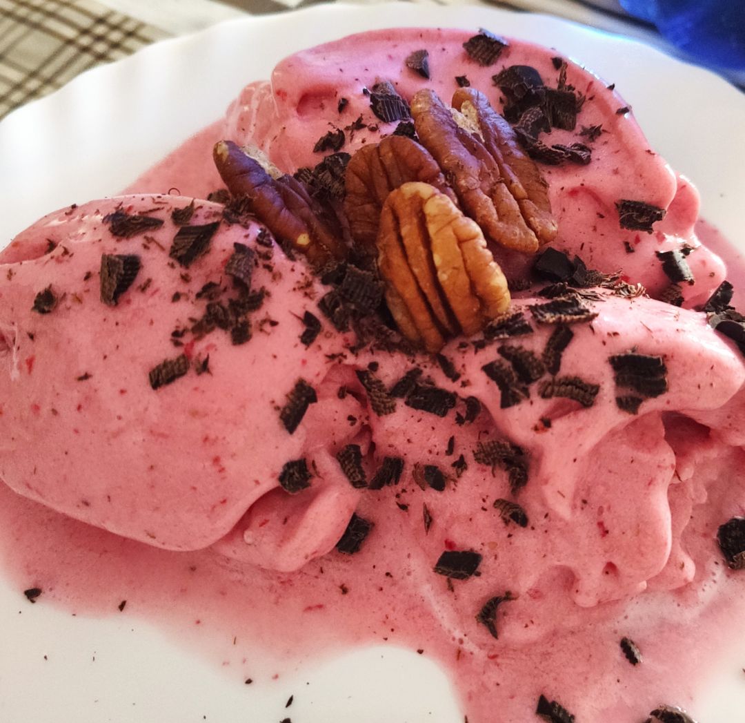 Helado de fresa Helado de fresa