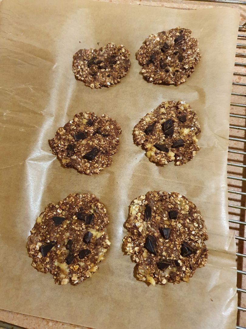 Cookies de plátano, coco y chocolate Paso 2 Cookies de plátano, coco y chocolate Paso 2