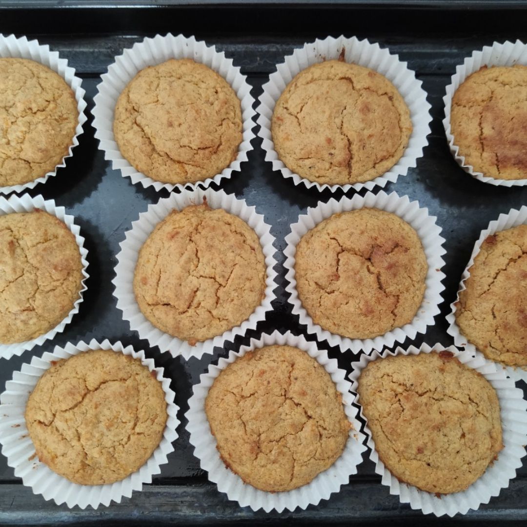 🎃Magdalenas Pumpkin cake🎃 Paso 5 🎃Magdalenas Pumpkin cake🎃 Paso 5