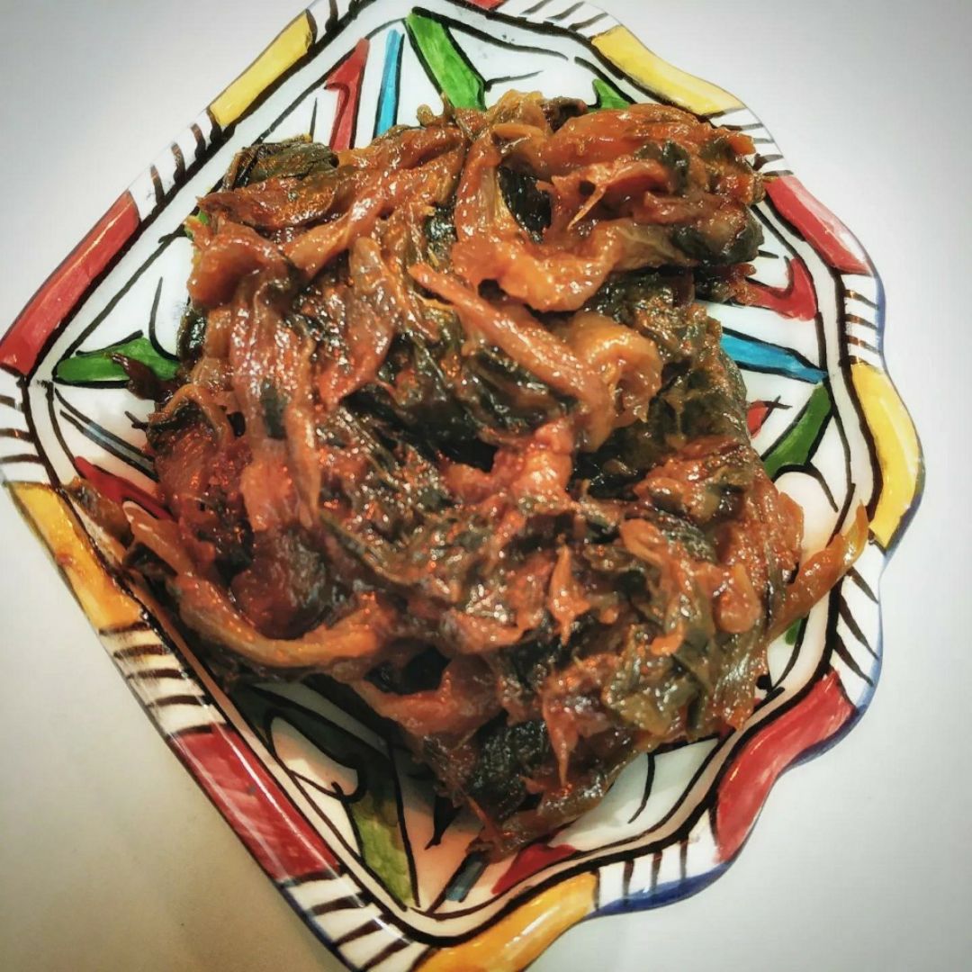 Acelgas con cebolla y tomate Acelgas con cebolla y tomate