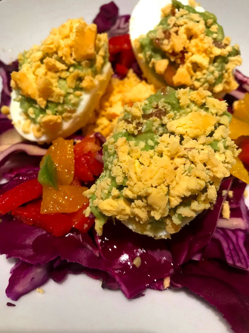Huevos rellenos Huevos rellenos