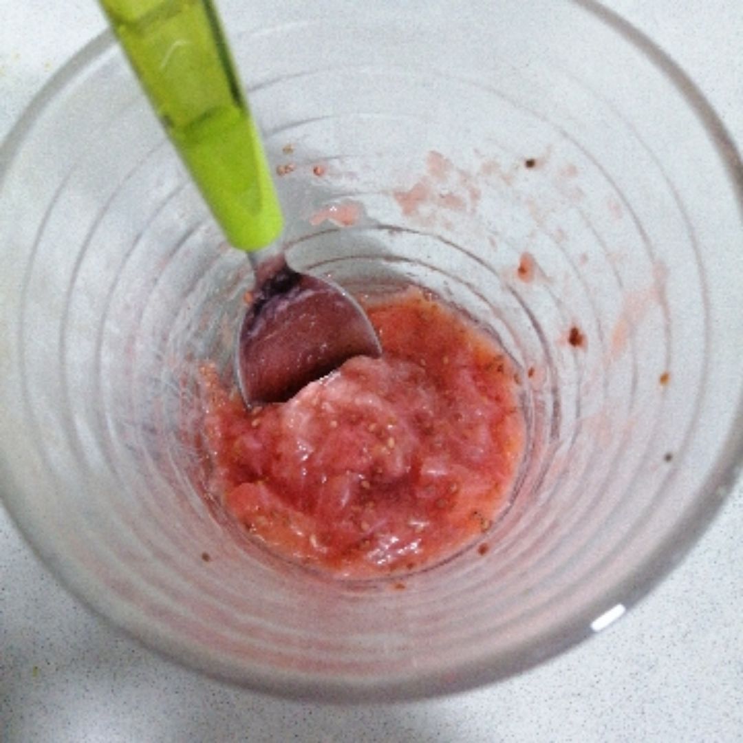 Tostada de fresas Paso 0 Tostada de fresas Paso 0