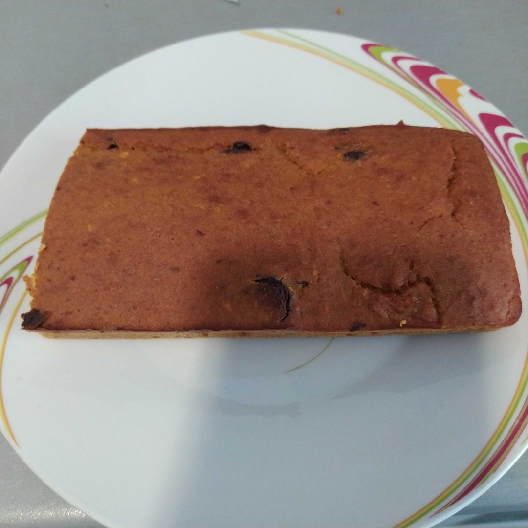 Bizcocho de calabaza (con yogur y proteína en polvo) Bizcocho de calabaza (con yogur y proteína en polvo)