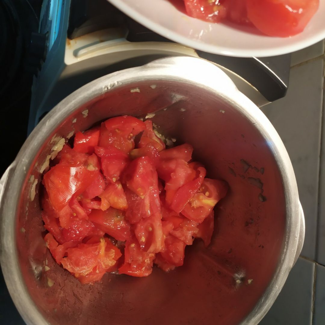 Tomate frito . Paso 1 Tomate frito . Paso 1