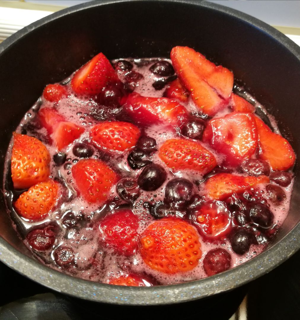 Mermelada Chía y frutos rojos Paso 0 Mermelada Chía y frutos rojos Paso 0