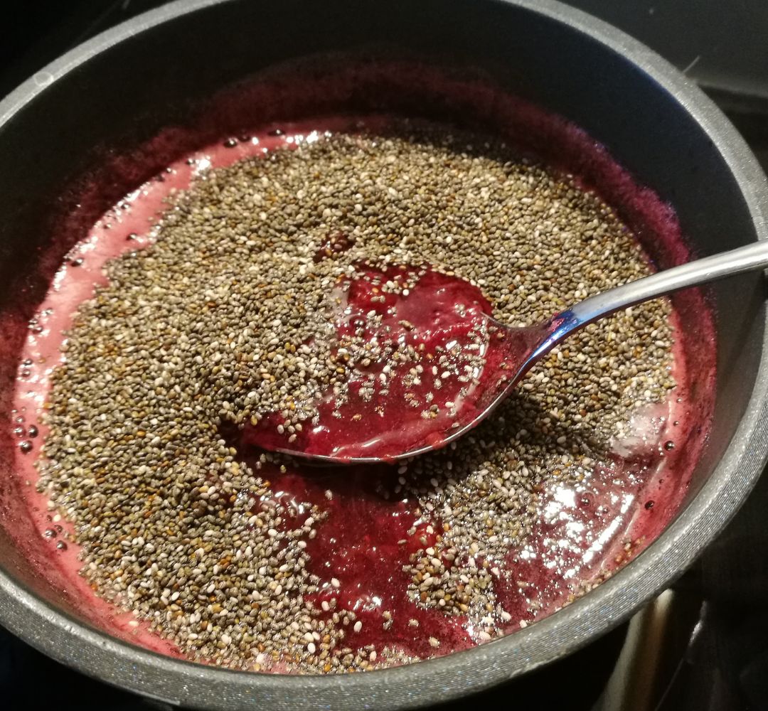 Mermelada Chía y frutos rojos Paso 2 Mermelada Chía y frutos rojos Paso 2