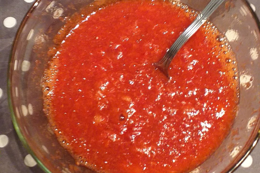 Mermelada de fresa con chia y sin azucar Mermelada de fresa con chia y sin azucar