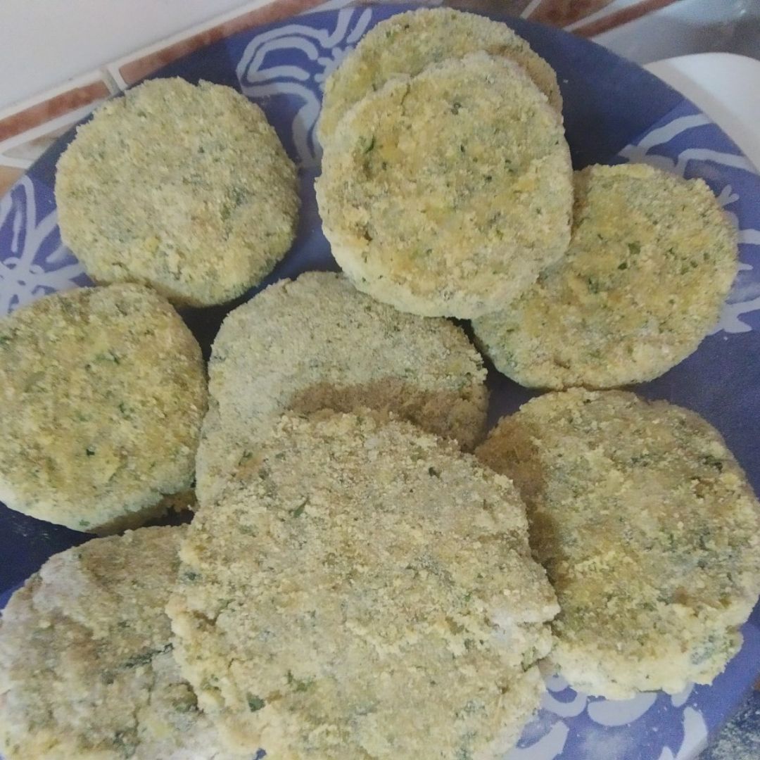 Tortitas calabacín y queso Paso 4 Tortitas calabacín y queso Paso 4