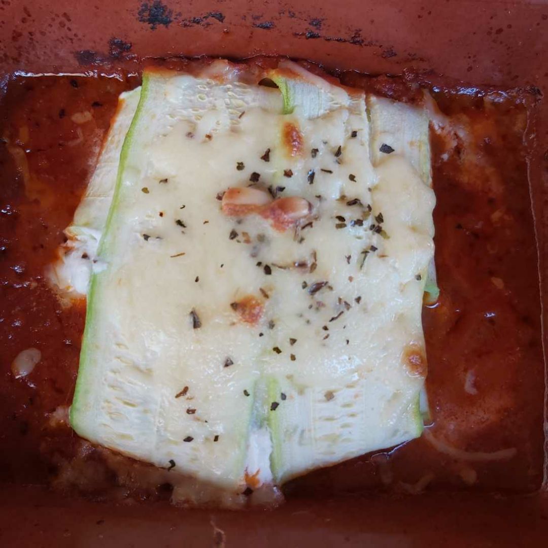 Raviolis de calabacin rellenos de ricotta Raviolis de calabacin rellenos de ricotta
