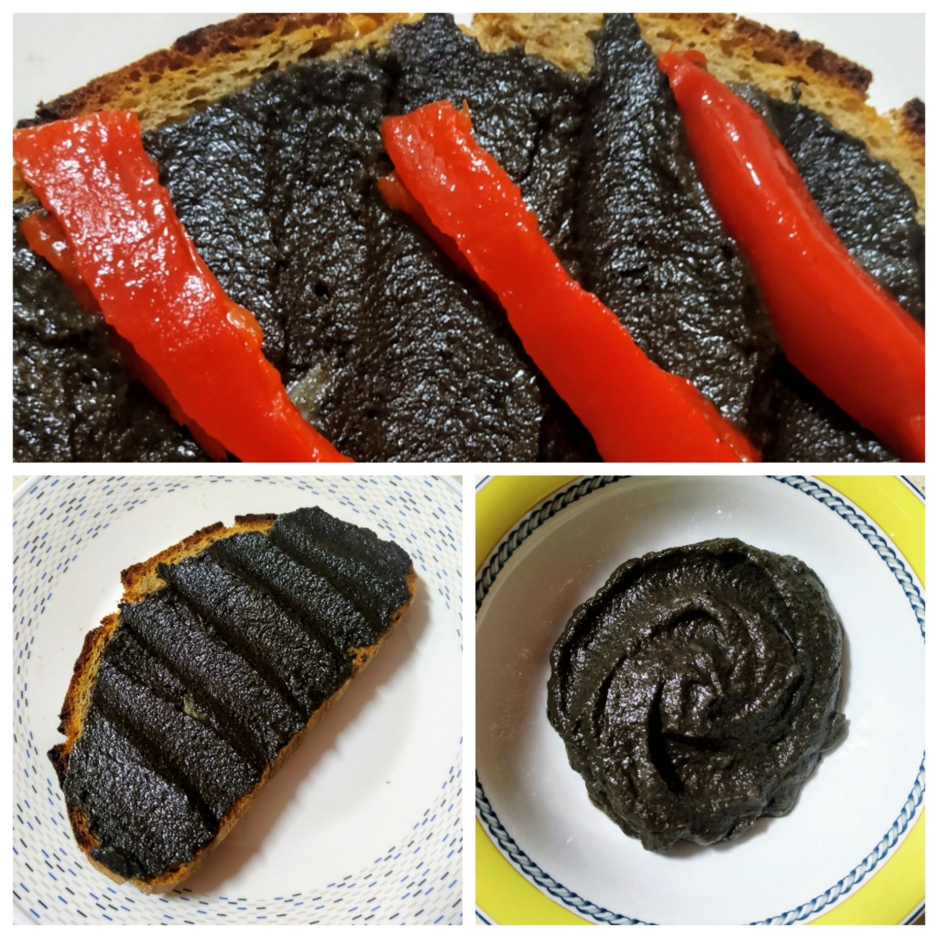 Paté vegano de olivas negras