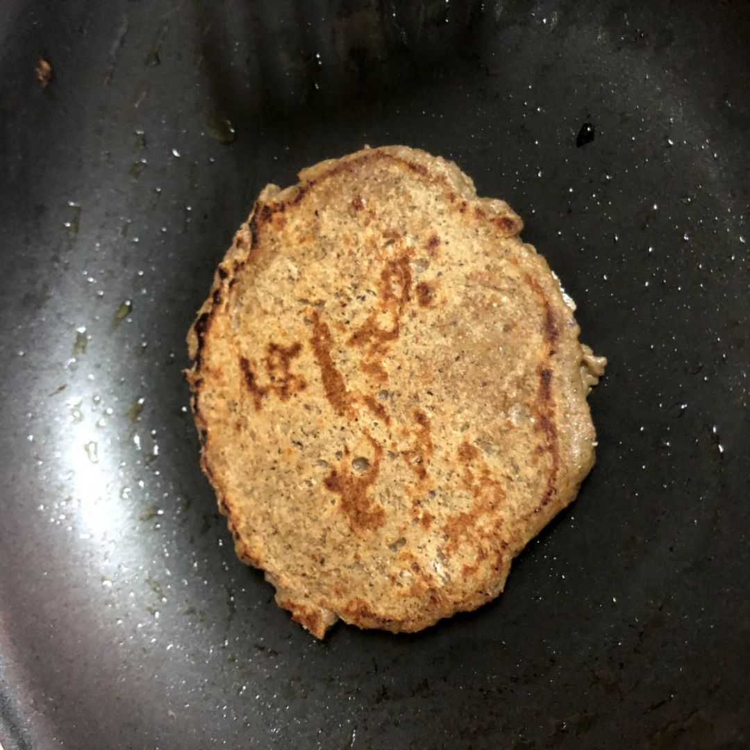 Hamburguesa de lentejas con patatas 🍔🍟 Paso 3 Hamburguesa de lentejas con patatas 🍔🍟 Paso 3