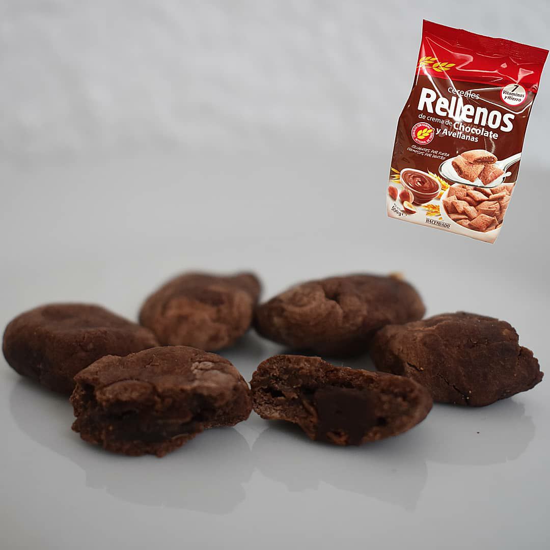 CEREALES RELLENOS DE CHOCOLATE