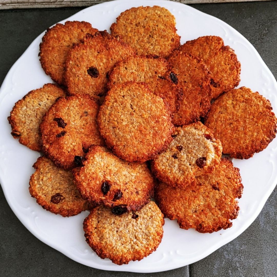 GALLETAS DE AVENA Y PASAS GALLETAS DE AVENA Y PASAS