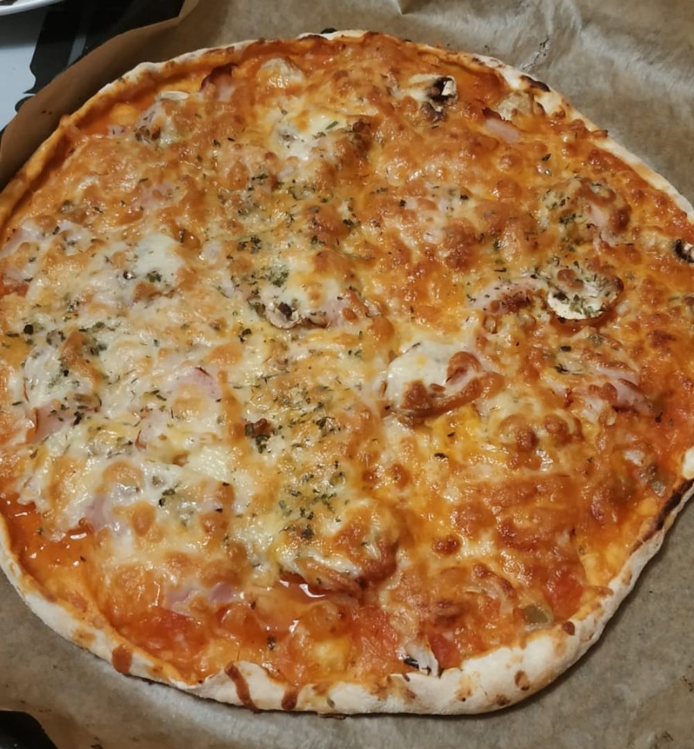 Pizza con harina de espelta 🍕
