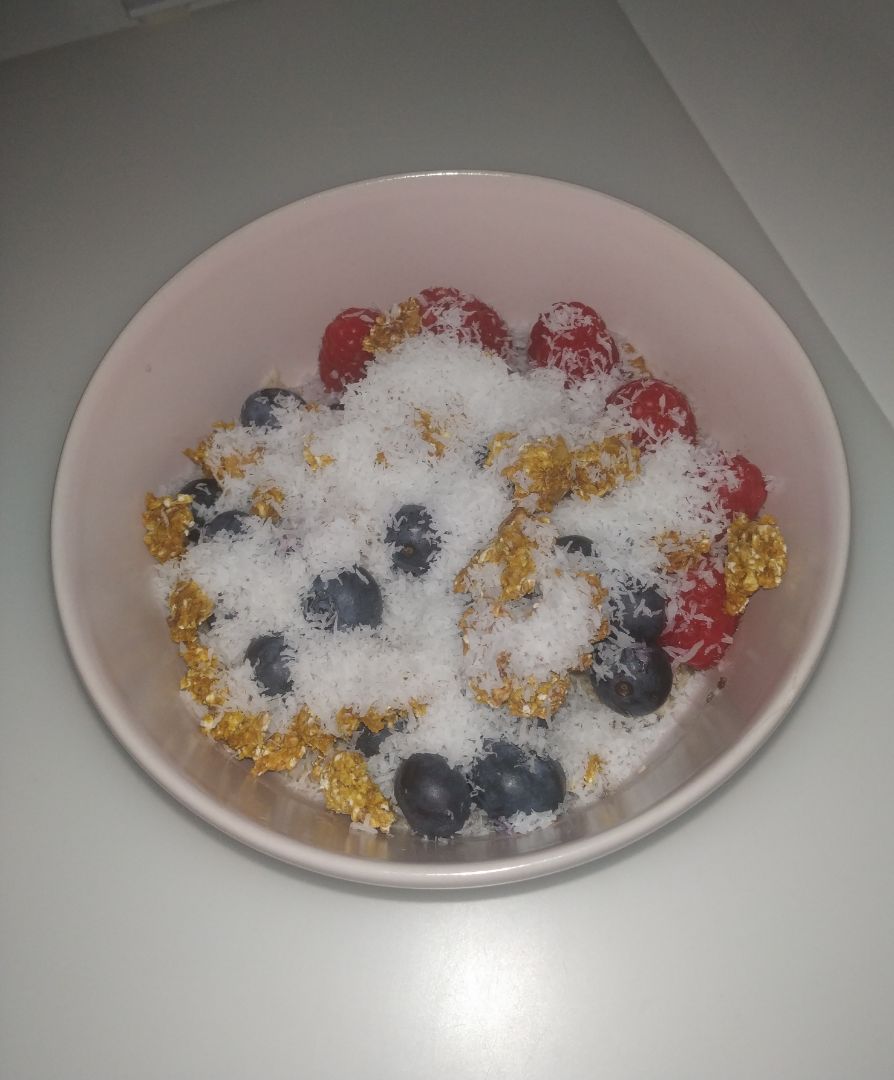 Gachas de avena en 2 min