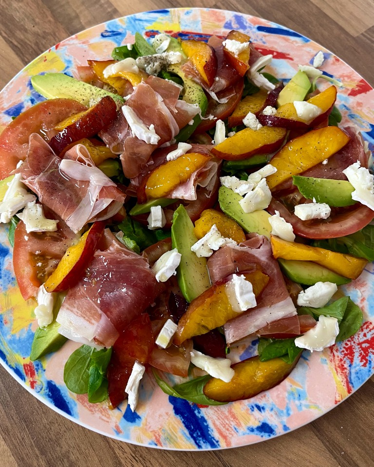 Ensalada de temporada 🍑🥗