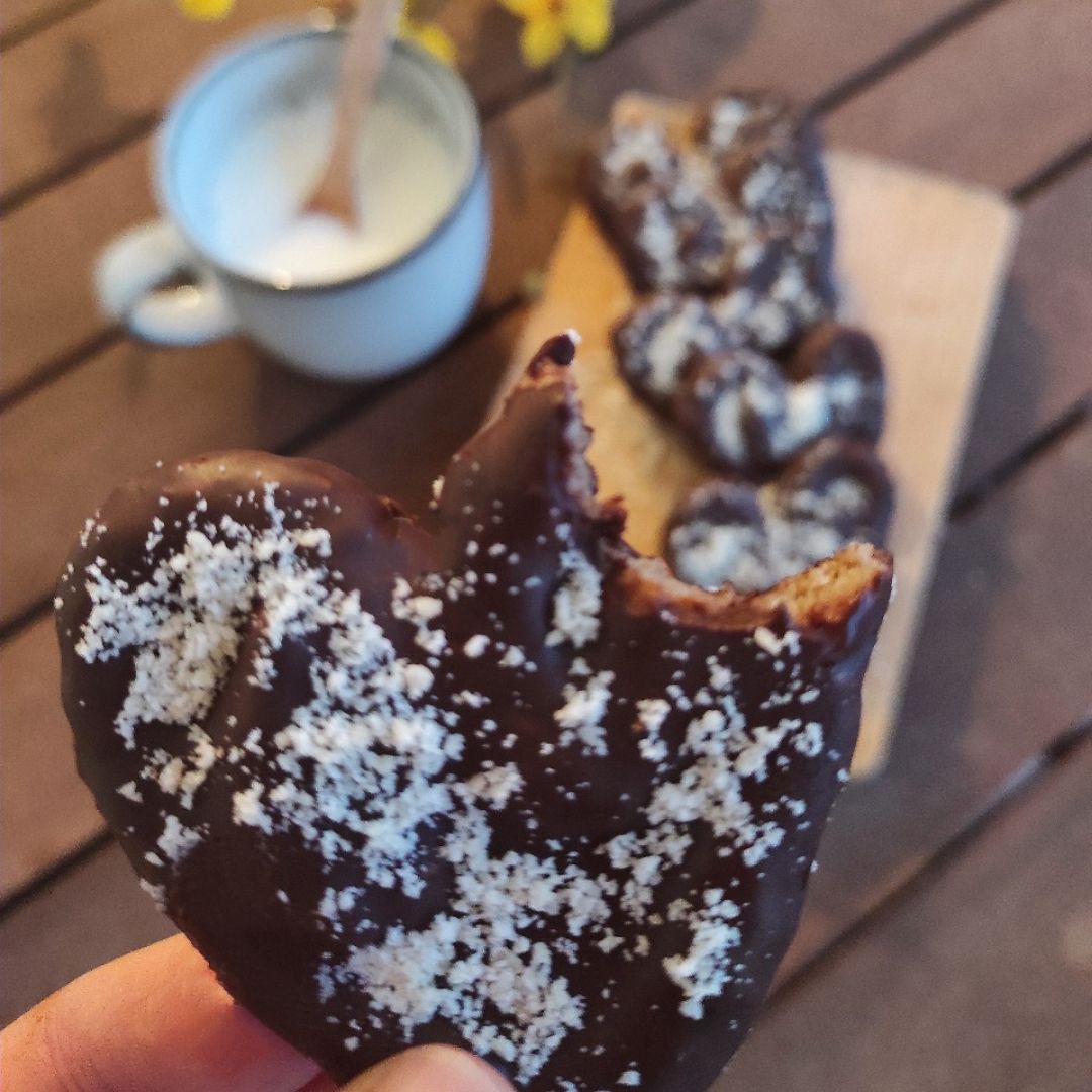 Palmeritas de chocolate 🍫😋 Palmeritas de chocolate 🍫😋