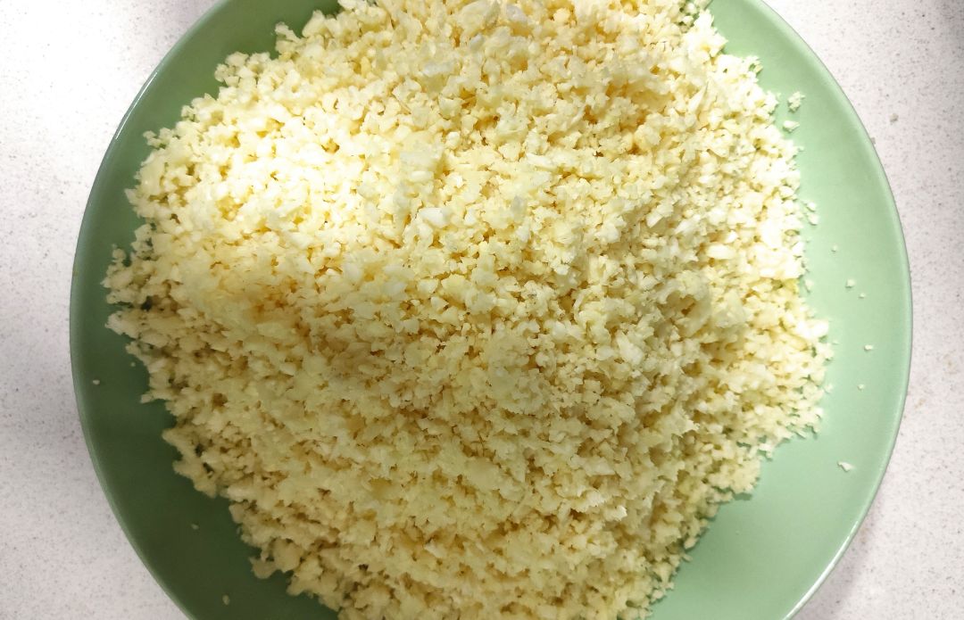 Arroz de Coliflor 3 delicias Paso 1 Arroz de Coliflor 3 delicias Paso 1