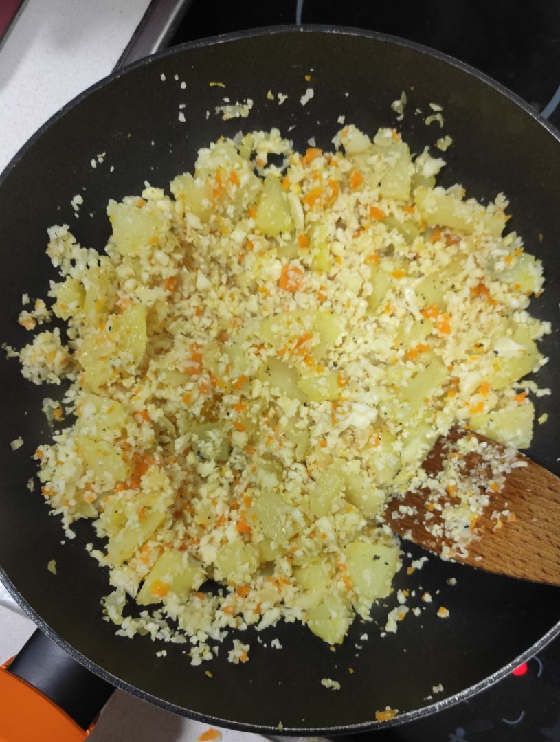 Arroz de Coliflor 3 delicias Paso 4 Arroz de Coliflor 3 delicias Paso 4