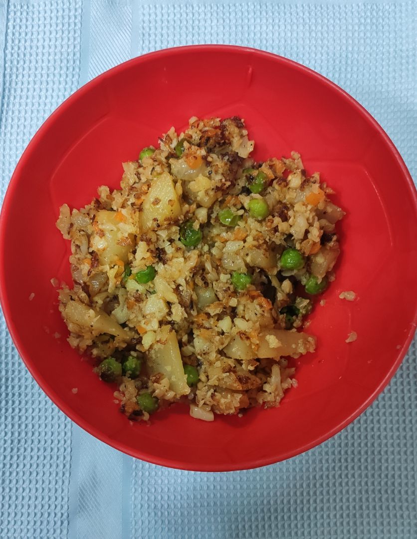 Arroz de Coliflor 3 delicias Paso 6 Arroz de Coliflor 3 delicias Paso 6