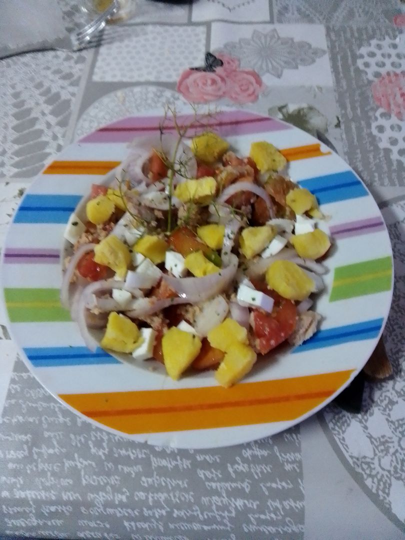 Ensalada multicolor de hinojo Ensalada multicolor de hinojo