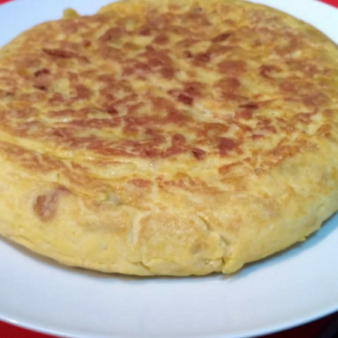 Tortilla de marStep 0