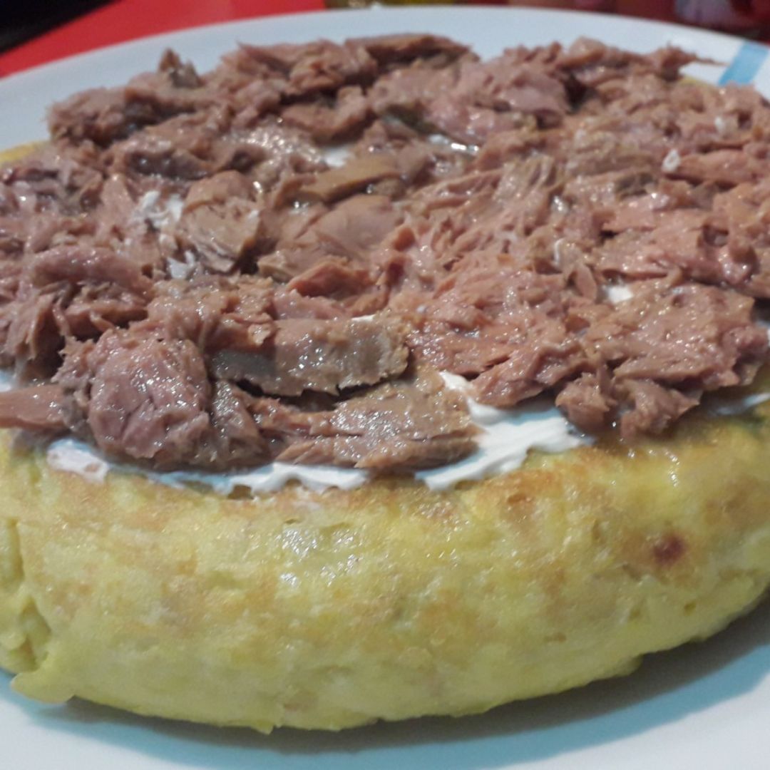 Tortilla de mar Paso 4 Tortilla de mar Paso 4