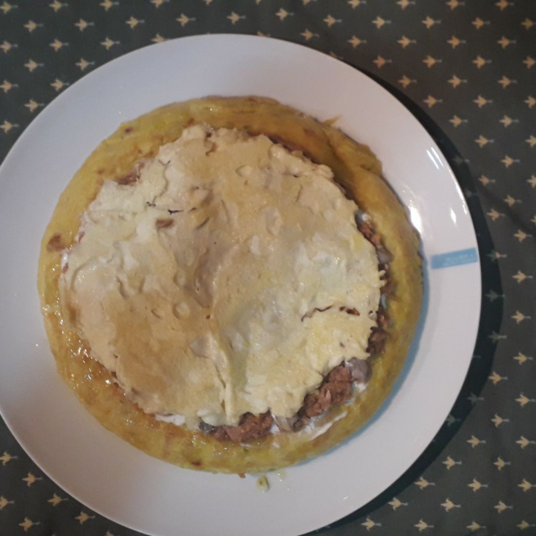 Tortilla de marStep 0