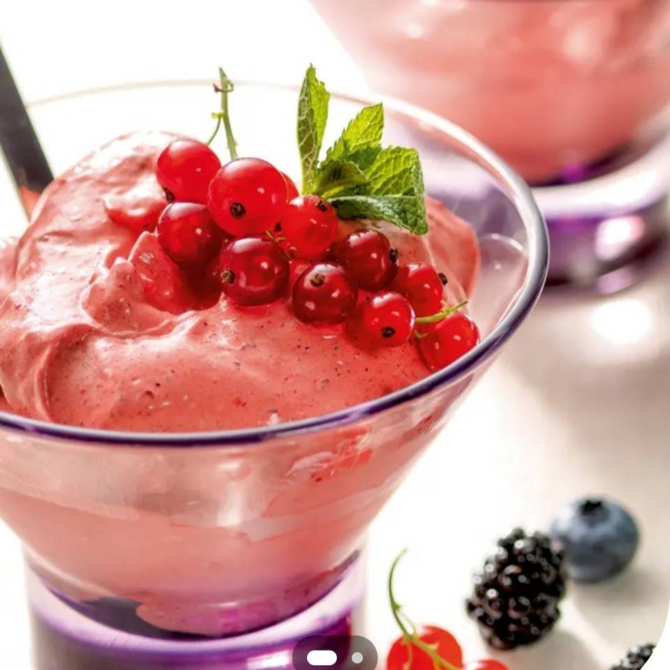 Espuma de fresas Espuma de fresas