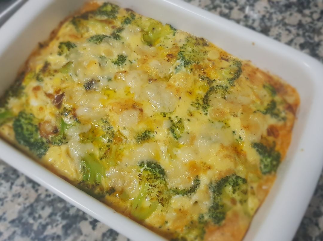 Frittata de brócoli y chorizo Frittata de brócoli y chorizo