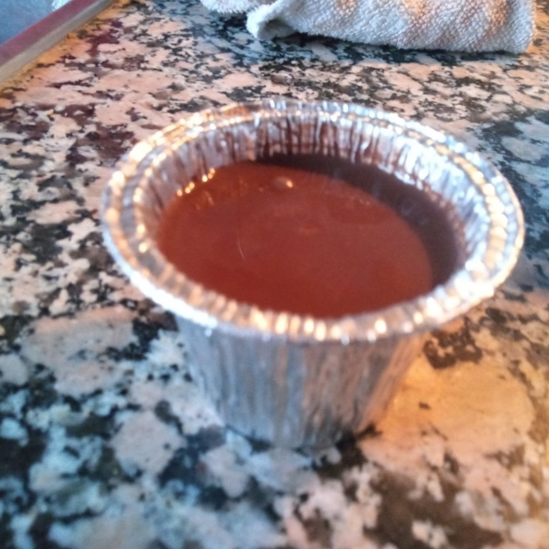 Flan de chocolate Paso 1 Flan de chocolate Paso 1