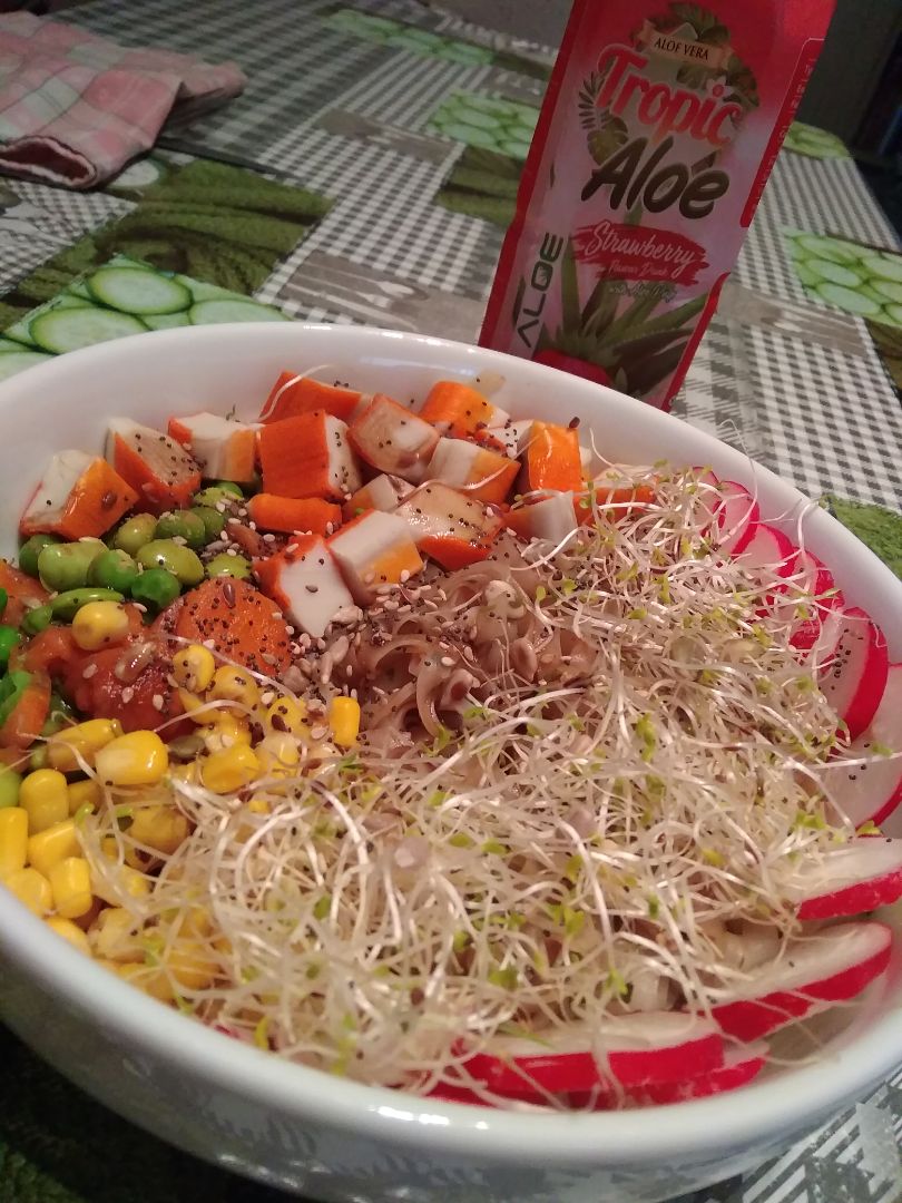 Poke bowl 🌺🌺 Paso 1 Poke bowl 🌺🌺 Paso 1