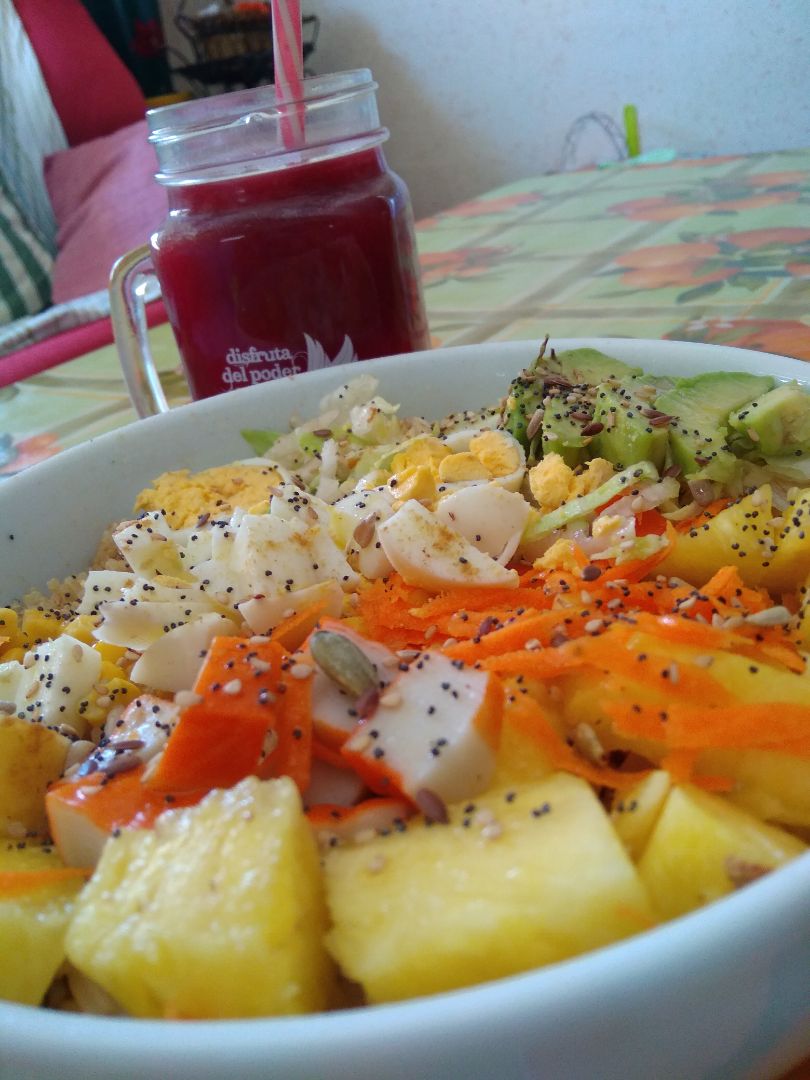 Poke bowl 🌺🌺 Paso 2 Poke bowl 🌺🌺 Paso 2