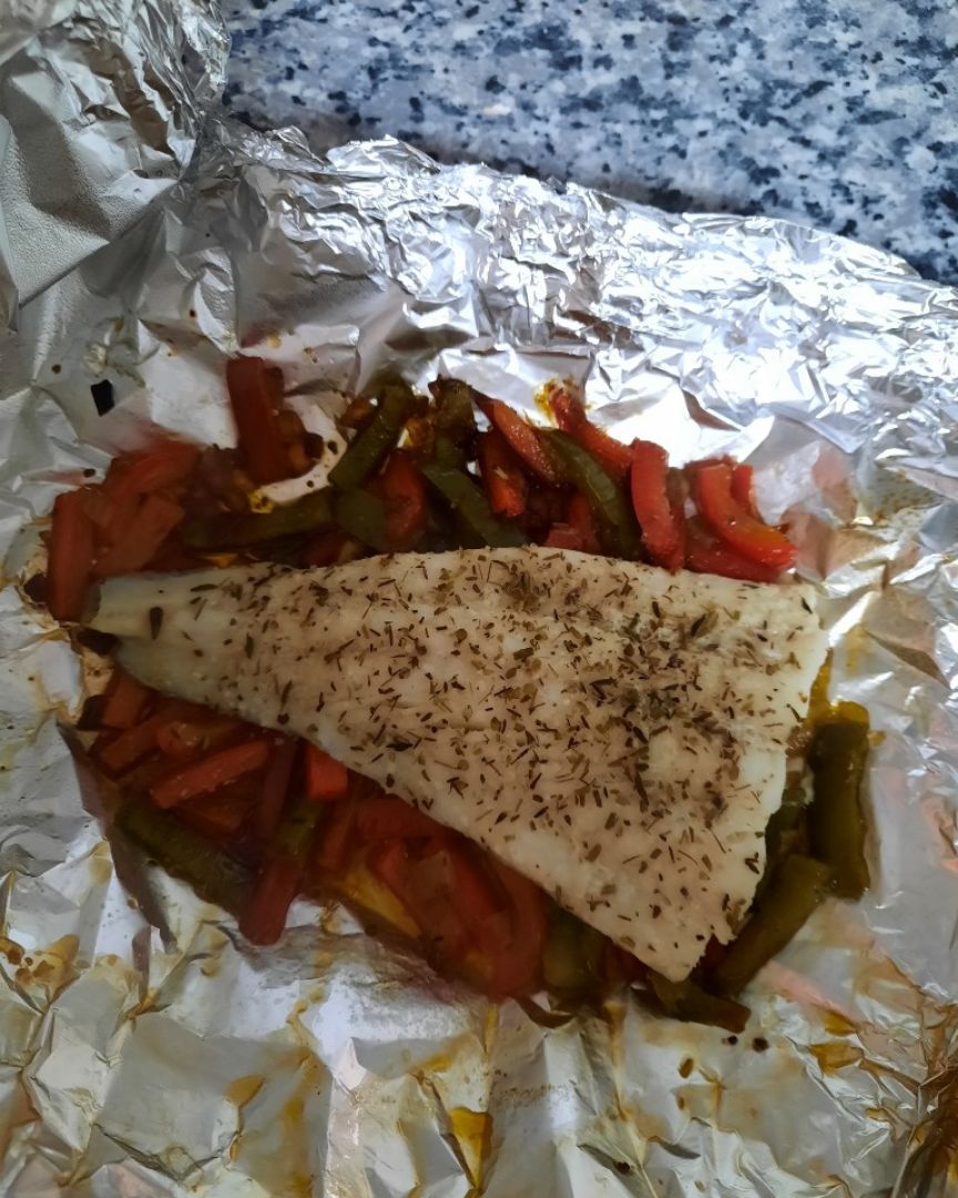 Bacalao al papillote