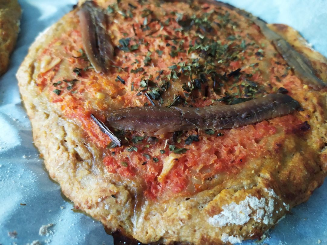 Torta de anchoas Torta de anchoas