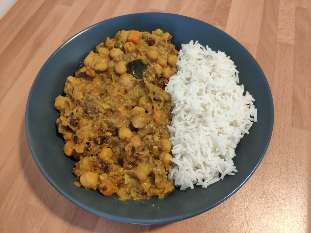 CURRY DE GARBANZOSStep 0