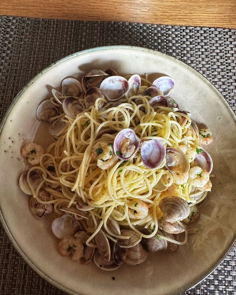 Pasta a la Vongole Pasta a la Vongole