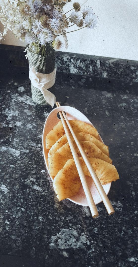 Piña a la plancha Piña a la plancha