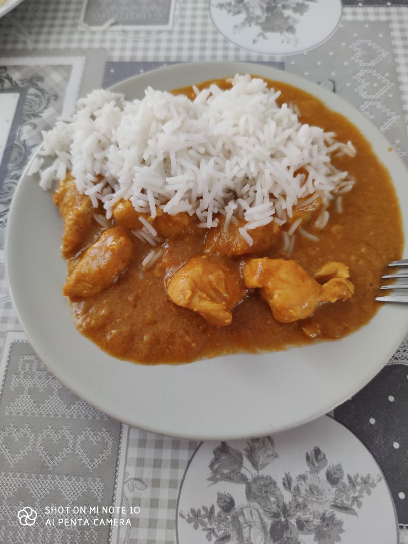 Pollo tikka masala Pollo tikka masala
