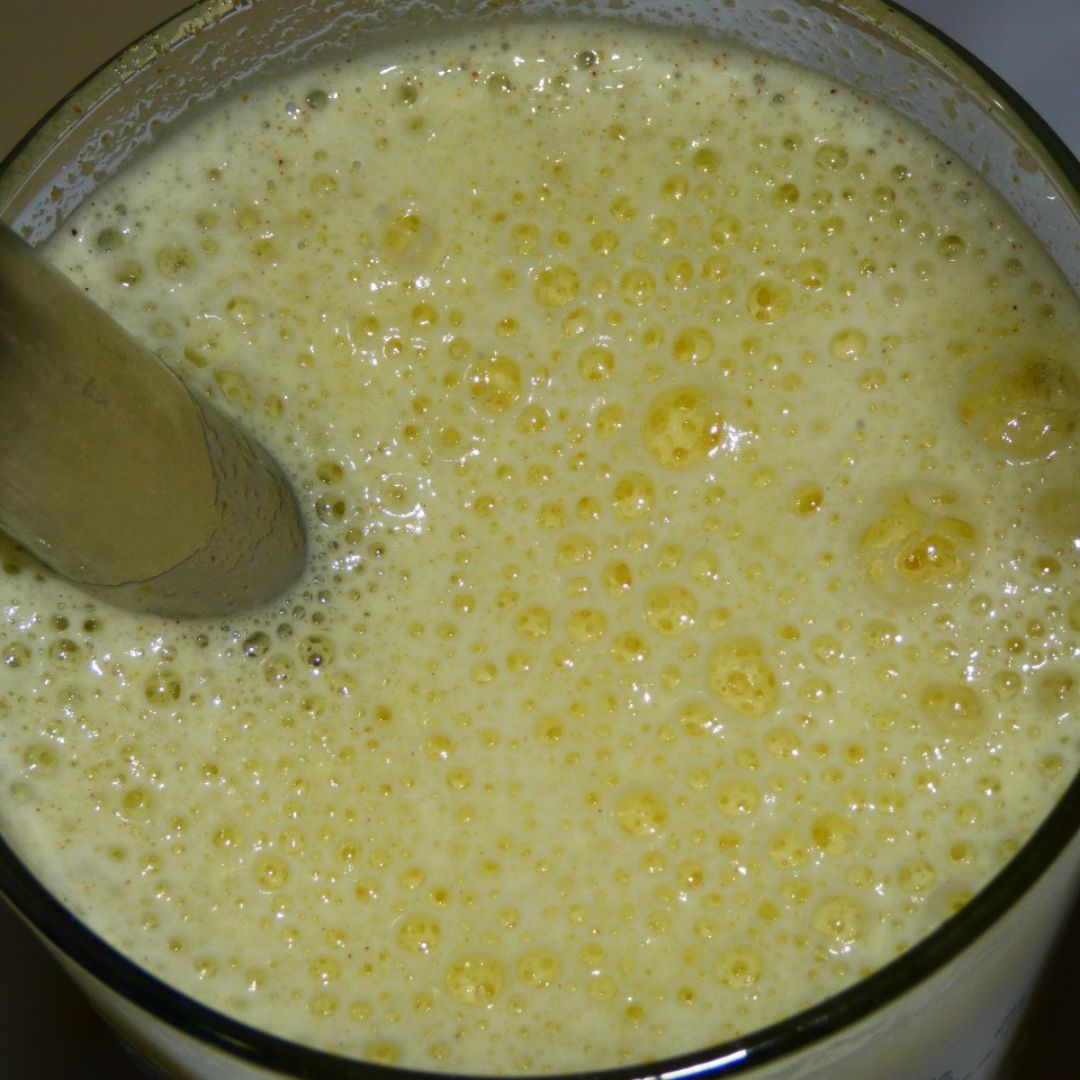 🌟Cúrcuma latte🌟⛩️Golden Milk Paso 1