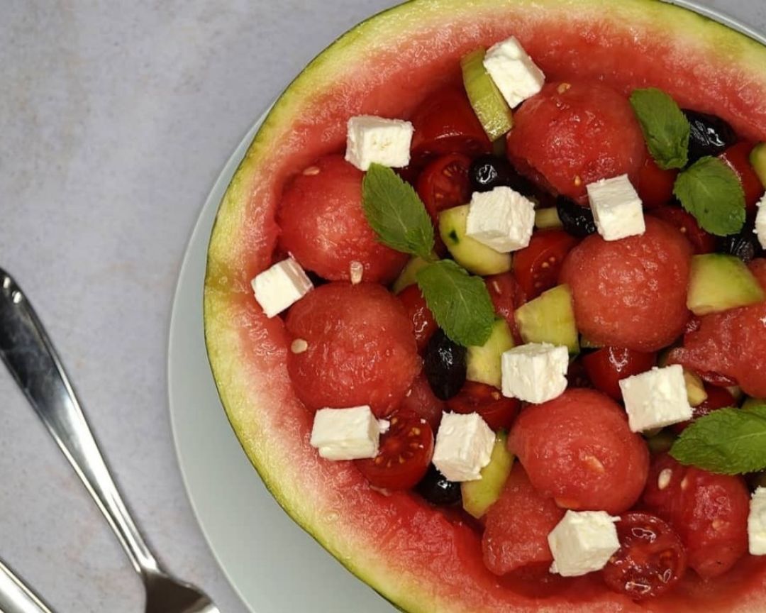 ENSALADA DE SANDÍA  Paso 2