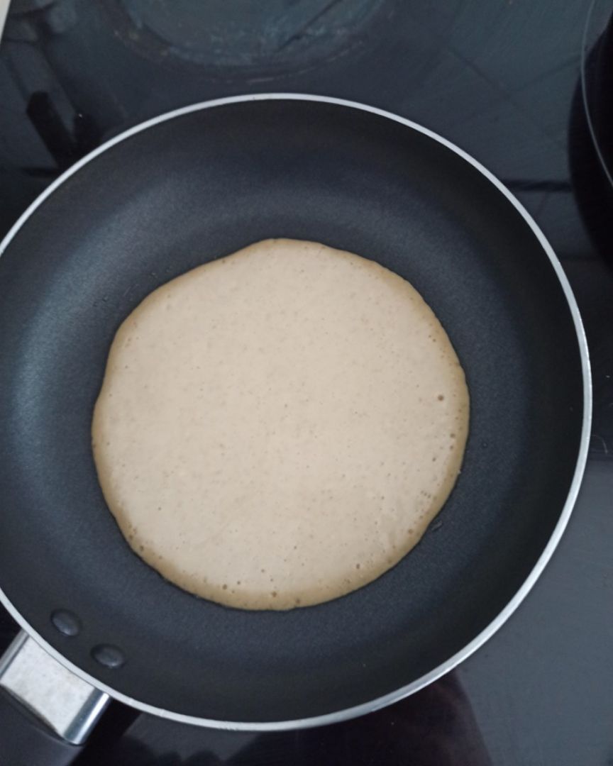 Tortitas de avena Paso 1 Tortitas de avena Paso 1