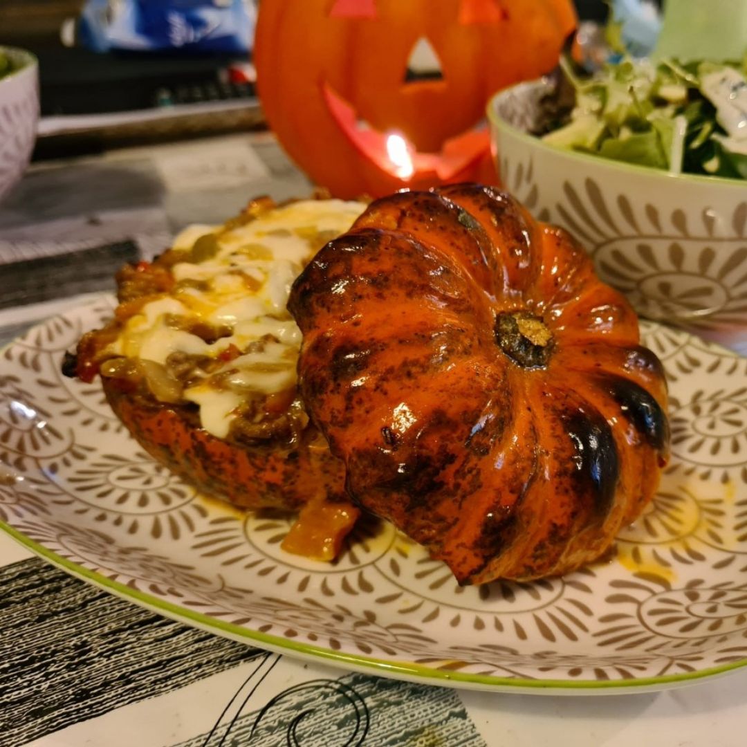Calabaza mini rellena Calabaza mini rellena