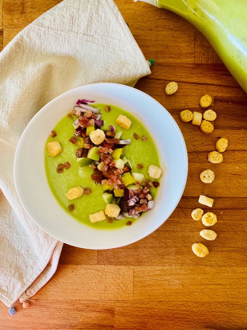 Gazpacho de aguacate Gazpacho de aguacate