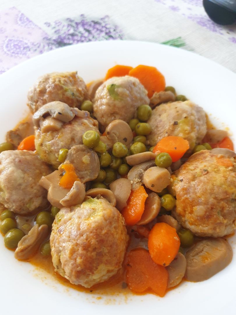Albóndigas de calabacin. Albóndigas de calabacin.